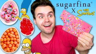 Trying Sugarfina’s NEW Simpsons Candy Collection [upl. by Clere]