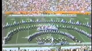 UNC Marching Tar Heels  Jazz Show 1990 at Clemson [upl. by Tiana]