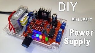 DIY Lab Power Supply with LM317 amp Circuit Tester [upl. by Kung]