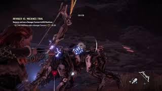 Horizon Zero Dawn  Ravager Vs Machines Trial  Gold 029 Ultra Hard Sun Furrows Hunting Grounds [upl. by Aisaim]