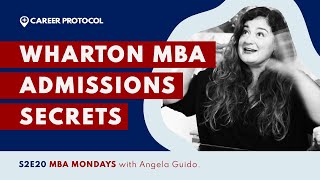 How To Get Into Wharton Business School  Tips from an MBA Admissions Expert [upl. by Caras]