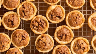 Pecan Tassies Mini Pecan Pies [upl. by Mohandas119]