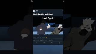 Last fight Vs first fight kakashi Vs obito shorts viralshort [upl. by Niltiac]