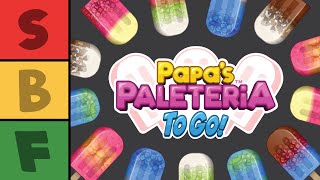 Ranking PAPA’S PALETERIA Newest Papa Louie Game [upl. by Rednasyl]