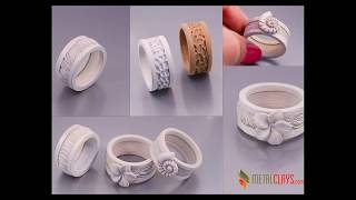 How To Make A Metal Clay Ring With The RingMaster System [upl. by Ilsel]