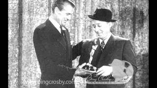 Bing Crosby Receives Oscar  1945 [upl. by Enimrac]