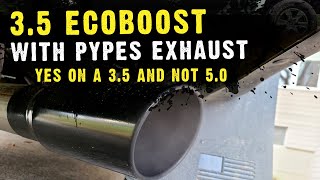 Ford f150 35 ecoboost exhaust [upl. by Garrik]