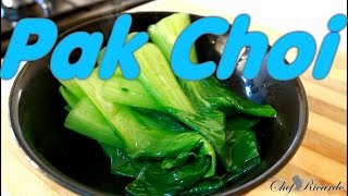 How To Cook Pak Choi At Home Recipe  Recipes By Chef Ricardo [upl. by Howell495]