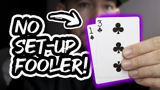 The Best NO SETUP Self Working Card Trick To Perform In 2021 [upl. by Marelda]