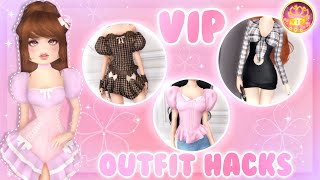 15 VIP Outfit Hacks that YOU MUST TRY in Dress to Impress 🎀✨💗 [upl. by Kerred251]