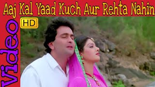 Aaj Kal Yaad Kuch Aur Rehta Nahin  Mohammed Aziz  Nagina  Rishi Kapoor Sridevi  HD [upl. by Midas574]