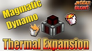 Magmatic Dynamo Thermal Expansion  Minecraft Mod Tutorial [upl. by Teresina965]