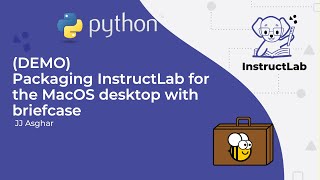 Demoing using briefcase from beeware to build and install InstructLab [upl. by Norri]