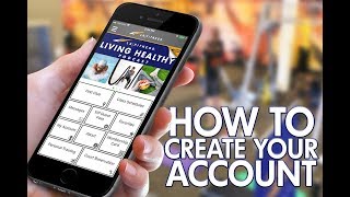 How to Create Your Account  Mobile App  LA Fitness [upl. by Hairahcaz548]