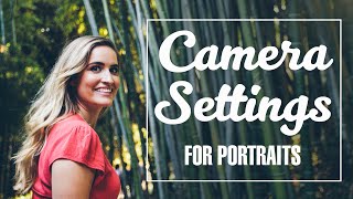 Camera Settings for Outdoor Portrait Photography Perfect exposure every time [upl. by Oag]