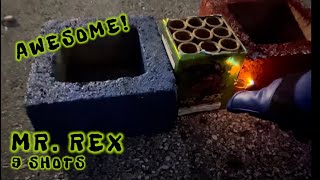 MR REX 9 SHOT 200G BANGER Pyro Diablo RECOMMENDED [upl. by Donnamarie]