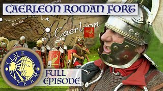 Caerleon Roman Legion Fort In Wales  Time Team [upl. by Ahkeber678]