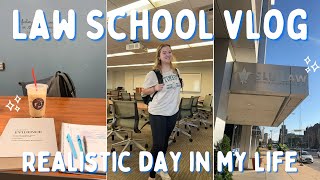 a realistic day in my life as a law student  2L at saint louis university school of law [upl. by Maddox]