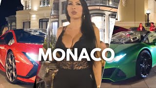 MONACO  BILLIONAIRE’S PARADISE  SUPERCARS  2024 [upl. by Ky876]