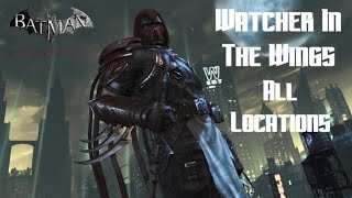 Batman Arkham City Watcher In The Wings Azrael All Locations [upl. by Zucker338]