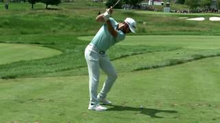 Matthew Wolffs golf swing in slow motion [upl. by Harle]