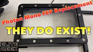 Installing the Anycubic Photon Mono OEM FEP  It is SUPER Easy but is it worth it [upl. by Eiliab]