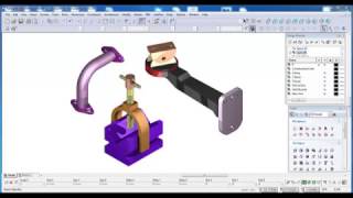 Introduction to three 3D Mechanical drawing tutorials using TurboCAD Pro Platinum [upl. by Ennovihs274]