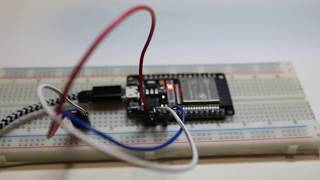 Interfacing TMP36 Temperature Sensor with ESP32 [upl. by Hbahsur]