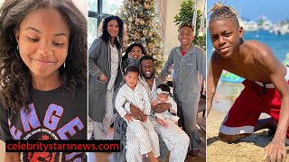 Kevin Harts Kids Cute Moments quotHeaven Hendrix Kenzo and Kaoriquot  2021 [upl. by Tneciv]