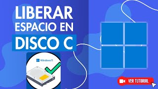 Cómo LIBERAR ESPACIO en DISCO C con Windows 111087  💻 Optimiza tu PC 🧹 [upl. by Ahsienaj]