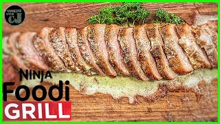 NINJA FOODI GRILL ROASTED PORK TENDERLOIN  Ninja Foodi Grill Recipes [upl. by Iduj]