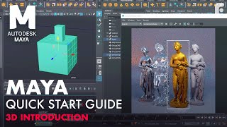 Introduction to Maya  1 Hour Quick Start Guide [upl. by Anav]