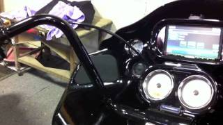 2001 Harley Davidson Road Glide custom install [upl. by Ocihc]