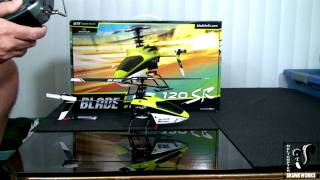 Blade 120 SR  Setup and First Flight  Beginners Guide Part 2 [upl. by Yarod]