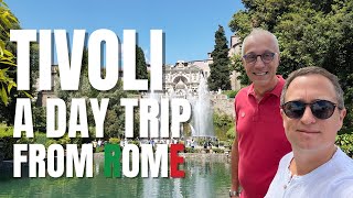 Tivoli a day trip from Rome  A virtual tour of the beautiful town of Tivoli near Rome [upl. by Anaira578]