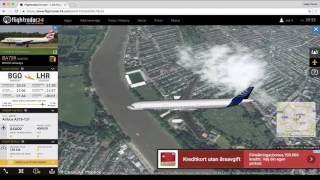 Flightradar24  Watch airplanes landing live [upl. by Ralip59]