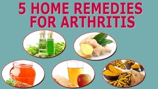 4 Home Remedies For Arthritis [upl. by Seerdi]