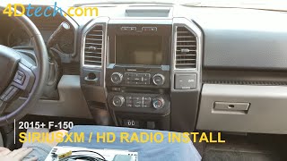 How to Add SiriusXM or HD Radio to your Ford or Lincoln Vehicle [upl. by Jaworski713]