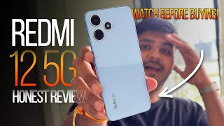 Redmi 12 5G inDepth Review after 15 Days  5G in budget [upl. by Assenaj733]