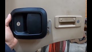 FMTV TriMark door handle conversion [upl. by Nhguavad]