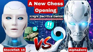 Stockfish 16 DISCOVERED A NEW Chess Opening That Nobody Knows Against AlphaZero in Chess  Chess [upl. by Irim526]