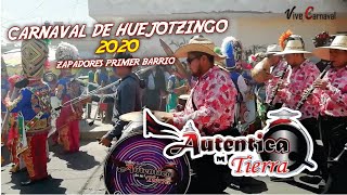 Banda Autentica De Mi Tierra en el Carnaval De Huejotzingo 2020 Zapadores Primer Barrio [upl. by Morrissey]