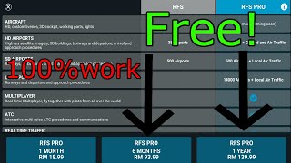 How to get RFS Real Flight Simulator Pro Free Tutorial [upl. by Aical]