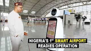 Akwa Ibom First Smart Airport Terminal In Nigeria  Other Mega Projects [upl. by Dlanger]