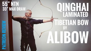 Tibetan “Qinghai” laminated Bow by Alibow  Review [upl. by Erasaec]