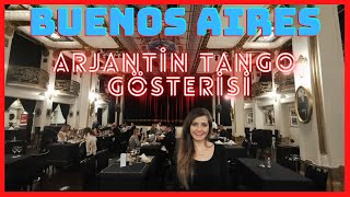 Arjantin Tango Dans Gösterisi Palacio Tango Buenos Aires5 [upl. by Eecrad]