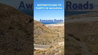 Twisty Mountain Road to Puerto de Mazarrón in Murcia Spain shorts [upl. by Bobbette118]