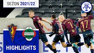 PogoĹ„ Szczecin  Radomiak Radom 40  SKRĂ“T  Ekstraklasa 202122  24 Kolejka [upl. by Nainatrad]