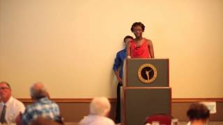 Leslie Beasleys Speech  2015 Oakstone Golf amp Gala [upl. by Fredrick]