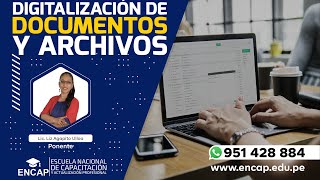 CURSO DIGITALIZACIÓN DE DOCUMENTOS Y ARCHIVOS  2025 [upl. by Llewellyn73]